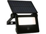 Außen-Wandleuchte TELEFUNKEN "LED Strahler Solar", schwarz, Leuchten, LED Außenwandleuchte