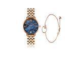 Quarzuhr AMELIA PARKER "SAB5-4", rose gold, Armbanduhren, Damen, Quarzuhr