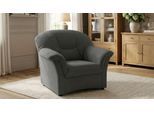 Sessel OTTO HOME "Langeland Sitzbreite 48 cm, besonders komfortabel durch Federkern", grau, B:102cm H:83cm T:81cm, 100% Polyester, Sessel, Sessel, aus haustierfreundlichem Pet Friendly Bezug