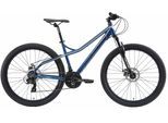 Mountainbike BIKESTAR Gr. 43, blau, Fahrräder, 43cm, 27,5 Zoll (69,85cm), für Damen und Herren, Kettenschaltung
