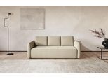 Big-Sofa COTTA "Megasofa, Flow, Breite 222 cm", nata, B:222cm H:89cm T:102cm, 100% POLYESTER, Sofas, Big-Sofa, wahlweise mit Schlaffunktion