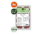 BARFER'S Würfel: Komplett-Mix Rind für Katzen 8x400 g
