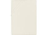Betttuch BIBERNA "Lian", beige (natur), B:220cm L:270cm, Biber, Obermaterial: 100% Baumwolle, Bettlaken, wärmender Feinbiber