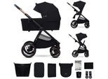 Kombi-Kinderwagen KINDERKRAFT "NEA 2 2in1", Kinder, schwarz (midnight schwarz), Kinderwagen