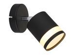 GLOBO LIGHTING Deckenstrahler "LUCERO", schwarz matt, H: 15cm, 1 Stk., Leuchten, Spot Deckenspot Flur Schlafzimmer Wohnzimmer, Deckenstrahler