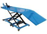 Wagenheber GÜDE "GMR560", blau, B:104cm H:105cm L:268cm, Fahrzeugheber, für Vorderräder bis 180 mm