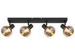 GLOBO LIGHTING Deckenstrahler "TOKKI", schwarz matt, H: 13,5cm, 1 Stk., Leuchten, Spot Deckenspot Flur Schlafzimmer Wohnzimmer, Deckenstrahler