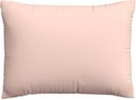 Kissenbezug SCHLAFGUT "Premium Kissenbezug Knitted Jersey (1 St)", rot (rot light), B:60cm L:80cm, Jersey, Obermaterial: 95% Baumwolle, 5% Elasthan, Kissenbezüge, Kissenbezug, Ton-in-Ton Reißverschluss, Bio-Baumwolle mit Elasthan, Uni, OEKO Tex