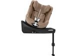 Autokindersitz CYBEX "Cybex Gold, Sirona Gi i-size", Baby, beige (almond beige (plus)), Materialmix, Kindersitze, mit integrierter Base