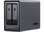 UGREEN NAS-Server "DXP2800", grau (grau, schwarz), 32 GB, NAS-Server, NAS-Server