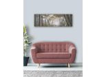 LED-Bild ART FOR THE HOME "Waldspaziergang LED 30x90cm", braun (farbe bild(er): braun), B:90cm H:30cm T:3cm Ø:3cm, Bilder, LED-Leinwand Waldspaziergang 30 x 90 cm
