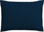 Kissenbezug SCHLAFGUT "Premium Kissenbezug Woven Fade Satin (1 St)", weiß (full, weiß, sand light), B:70cm L:90cm, Mako-Satin, Obermaterial: 100% Baumwolle, Kissenbezüge, Kissenbezug, Ton-in-Ton Reißverschluss, Fadendichte von 300tc, Streifen, OEKO Tex