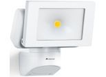 LED Wandstrahler STEINEL "LS 150", weiß, B:15,7cm H:17,8cm T:16,7cm, Leuchten, LED Wandstrahler, UV-beständig, 4000K, Flutlichtstrahler für Hof, Garage, Garten