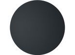 LED Wandleuchte "DELTA", schwarz, 1, Ø 30cm H: 4cm, 1 Stk., HELL HÖLLISCH GUTES LICHT, Leuchten, B-Link Fernbedienung, LED Wandleuchte