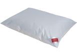 Synthetikkopfkissen HEFEL "COOL", weiß, B:80cm L:80cm, Bezug: 100% Baumwolle. Füllung: 100% Polyester, Kopfkissen, temperierter Schlafkomfort