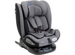 Autokindersitz CHICCO "Unico Evo i-Size, Grey Black", Baby, grau (grau schwarz), Materialmix, Kindersitze, ISOFIX-Befestigung