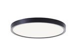 BRILLIANT LED Deckenleuchte "Lotti", schwarz (schwarz, weiß), 1, Ø 30cm H: 3cm, 1 Stk., Leuchten, 30cm, 2500lm, 3000K, RGB, dimmbar, Tuya, Fernbedienung, LED Deckenleuchte