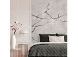 Fototapete SUPERFRESCO EASY "Chinese Blossom", beige, B:3m L:2,8m, Vlies, Tapeten, Design Tapeten