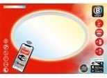 BRILONER LEUCHTEN Smarte LED-Leuchte "SLIM S", weiß, neutral, Leuchten