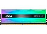 ADATA PC-Arbeitsspeicher "Lancer Neon RGB 16GB DDR5-6400 U-DIMM CL32", bunt (neon), 16 GB, Arbeitsspeicher