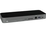 OWC Laptop-Dockingstation "14-Port Thunderbolt 3 Dock with Cable", grau, B:23mm H:2,5mm T:8,9mm, Dockingstationen