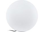 Kugelleuchte EGLO "MONTEROLO-Z, Zigbee 3.0, Gartenlampe", weiß, H:50cm Ø:50cm, Leuchten, Kugelleuchte in weiß aus Kunststoff - inkl. E27 - 1X9W