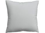 Kissenbezug SCHLAFGUT "Premium Kissenbezug Knitted Jersey (1 St)", grau (grau light), B:80cm L:80cm, Jersey, Obermaterial: 95% Baumwolle, 5% Elasthan, Kissenbezüge, Kissenbezug, Ton-in-Ton Reißverschluss, Bio-Baumwolle mit Elasthan, Uni, OEKO Tex