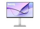 BENQ LED-Monitor "BenQ 68,6cm MA270UP 16:9 USB-C/HDMI silv. lift/piv UHD", Energieeffizienz: F (A-G), silber (ohne farbbezeichnung), B:49cm H:18,5cm T:82cm, Monitore