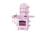 Spielküche ROBA "Rosa", rosa, Spielküchen, KinderB:82cm H:96cm T:36cm, Holz, B:82cm H:96cm T:36cm