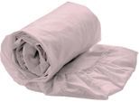 Spannbettlaken HECKETT & LANE "Yellow Spannbetttuch Percale", rosa (cloud, pink), B:90cm L:220cm, Perkal, Obermaterial: 100% Baumwolle, Bettlaken, Spannbettlaken, Spannbetttuch aus 100% Baumwolle, Hochwertige Perkal, Gummizug rundum