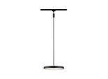 PAULMANN Schienensystem-Leuchten "URail Pendel Hildor 850lm 15W 3000K 230V Chrom matt", schwarz, 1, Ø 31cm H: 158cm, Leuchten, 3-Step-Dimmbar, LED Schienensystem