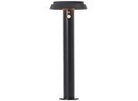LED Sockelleuchte BRILLIANT "Alvero", schwarz, H:50cm Ø:20cm, Leuchten, LED Außenstehleuchte, Solar, schwarz