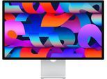 APPLE LED-Monitor "Studio Display", Energieeffizienz: F (A-G), silber, B:62,3cm H:36,2cm, Monitore, Standard Glas - neigungsverstellbarer Fuß