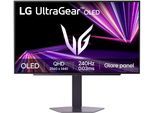 LG Gaming-Monitor "27GX704A UltraGear™", Energieeffizienz: F (A-G), schwarz, B:60,52cm H:35,1cm T:4,53cm, Monitore, mit 240 Hz, DisplayHDR™, True Black 400, 0,03 ms (GtG), Glare-Display