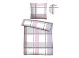 Bettwäsche "0380746", lila (viola), B/L: 135cm x 200cm, 1 Stk., 1 Stk., Fleece, B/L: 80cm x 80cm, 2 Stk., Fleece, Obermaterial: 100% Polyester, CASTELL - MARKENBETTWÄSCHE, Bettwäsche, Bettwäsche, Nicki, kuschelig + flauschig, temperaturausgleichend, bügelfrei, RV