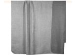 Wohndecke PAD "Byron", grau (grau, anthrazit), B:150cm L:200cm, Obermaterial: 60% Baumwolle, 40% Polyacryl, Wohndecken, Wohndecke, Made in Europe