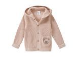 Baby Strickjacke mit Kapuze