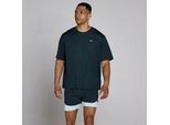 MP Herren Hybrid Oversized Mesh T-Shirt – Verwaschenes Blau - XL
