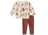 Baby Set mit Pilz-Allover