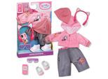 Puppenkleidung BABY BORN "Cool Girl Outfit 43 cm", rosa, Puppenkleidung, Baby, Puppenkleidung, passend für Click & Play BABY born Puppen Größe 43 cm
