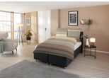 Bettwäsche CASATEX "Turi", beige, braun, B/L: 155cm x 220cm, 1 Stk., 1 Stk., Biber, B/L: 80cm x 80cm, 2, Biber, Obermaterial: 100% Baumwolle, Bettwäsche, Bettwäsche, Ornamente und modern