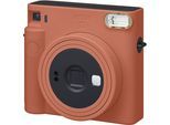 FUJIFILM Sofortbildkamera "instax SQUARE SQ1", terracotta orange, B:13,07cm H:11,86cm T:5,75cm, Fotokameras, Sofortbildkamera