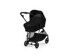 Kinder-Buggy CYBEX "Cybex Gold, Melio Carbon", Baby, schwarz (magic schwarz), Kinderwagen Kinder-Buggy