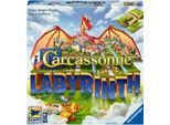 Spiel RAVENSBURGER "Carcassonne Labyrinth", bunt, Spiele, Kinder, Spiel, Made in Europe