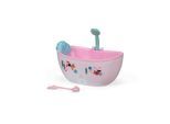 Puppen Badewanne BABY BORN, rosa, Puppenausstattungen, KinderB:18cm H:37cm T:26cm, Puppen Badewanne, mit Licht- u. Soundeffekten; passend für Click & Play BABY born Puppen, B:18cm H:37cm T:26cm
