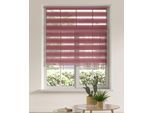 Doppelrollo OTTO HOME "MARANO" Gr. 8, lila (mauve), B:110cm H:150cm, Polyester, Rollos, Doppelrollo, Rollo, Fixmaß, Bestseller mit Klemmträgern, für Fenster & Tür