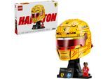 Konstruktionsspielsteine LEGO "Scuderia Ferrari HP Lewis Hamilton Helm (43022)", gelb (bunt), Spielbausteine, Kinder, Kunststoff, Konstruktionsspielsteine, LEGO Editions Formula 1