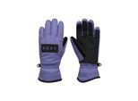 Snowboardhandschuhe ROXY "Freshfield Girl", Kinder, Gr. L, lila (twilight lila), Obermaterial: 50% Polyester, 50% Polyurethan., Handschuhe