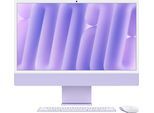 APPLE iMac "iMac 24" CTO", lila (violett), Mac OS, 16 GB RAM 256 GB SSD, Desktop-PCs, iMac