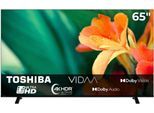 TOSHIBA DLED-Fernseher "65UV1563DD", Energieeffizienz: D (A-G), schwarz, 65 ″, Fernseher